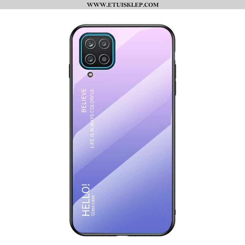 Futerały do Samsung Galaxy M12 / A12 Szkło Hartowane Witam